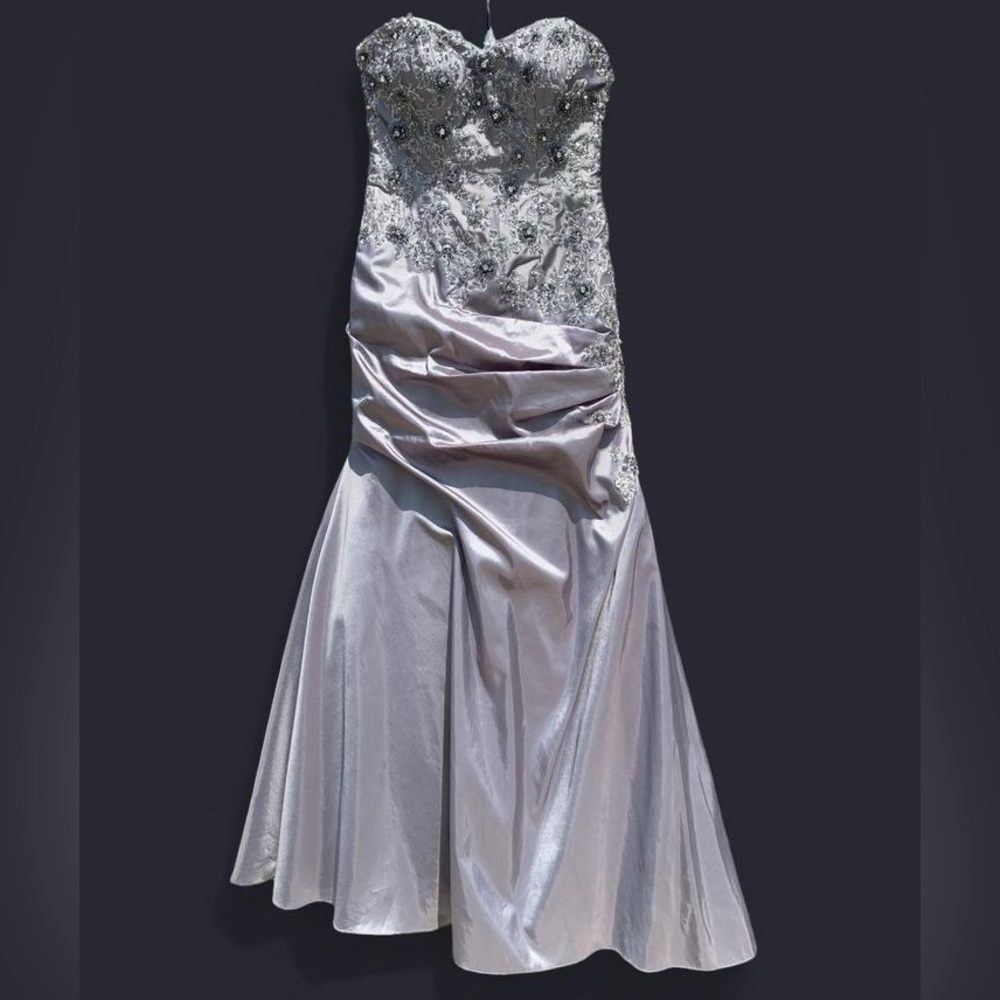 Strapless Formal Gown